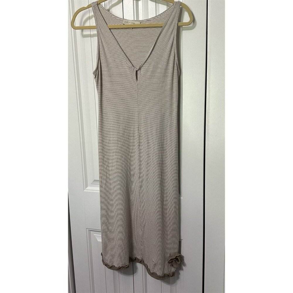 Evelin Brandt Dress Pinstripe Flowy Sundress
